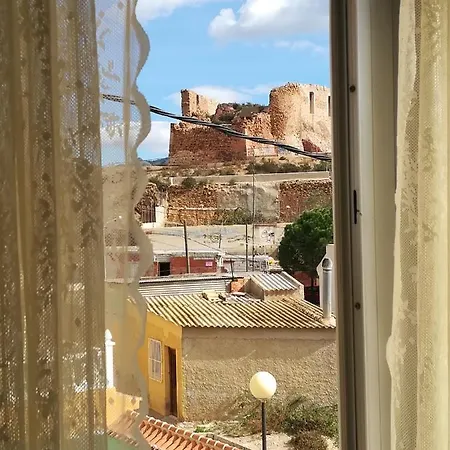 Casa EL CASTILLO,a 5 kilómetros de la playa Mazarrón Exterior foto